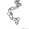 Black Finding Chain, Black Plated Jewelry Making Chain, DIY Necklace Chain, Assorted Styles, 1 foot, GemMartUSA (BPCH)